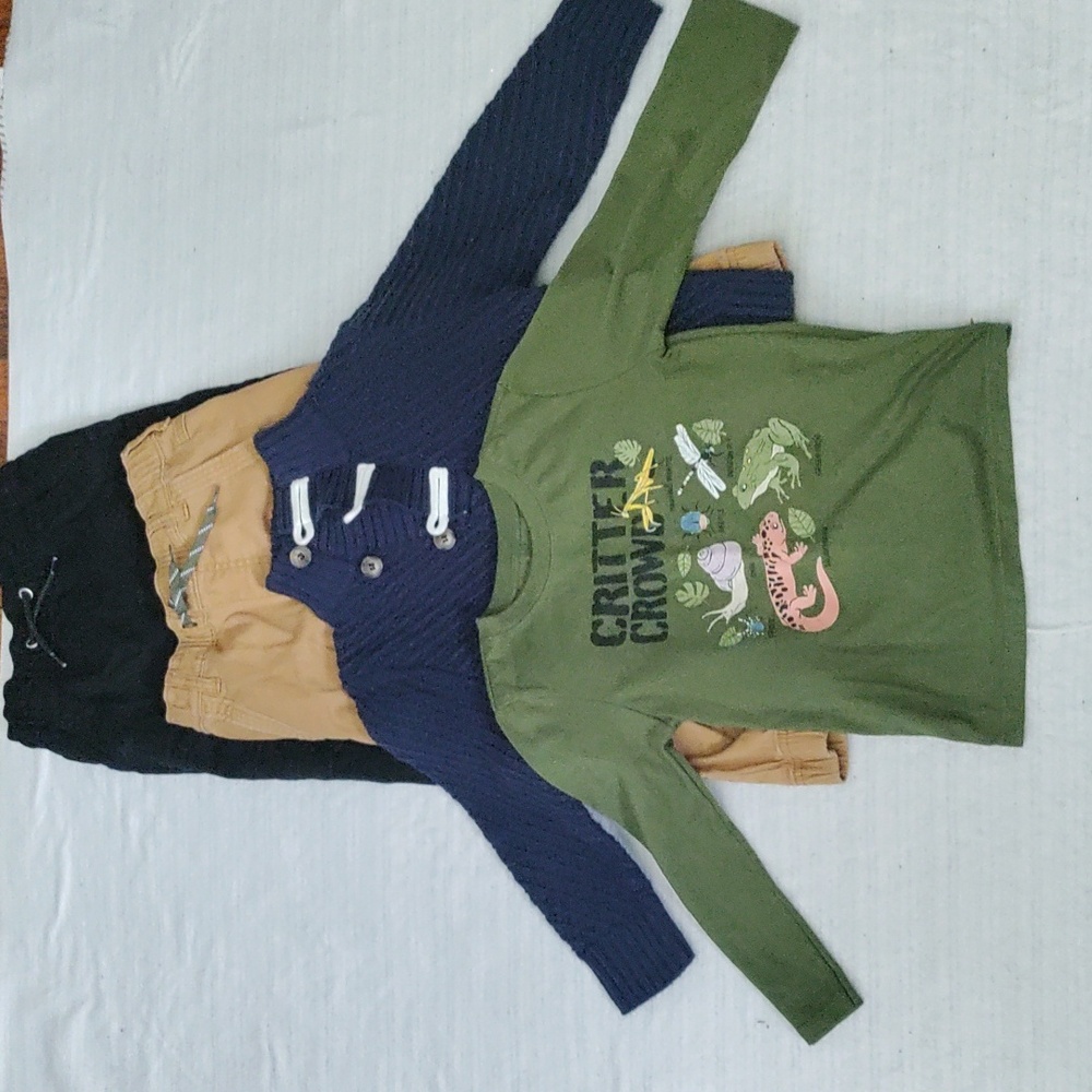 Boys Bundle Size 4/ 4T Shirt and Pants